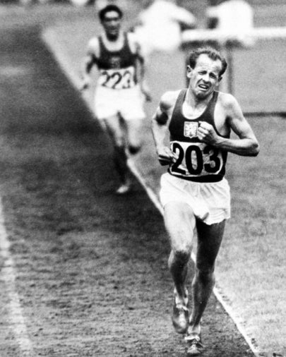 Emil Zátopek Running Blog UK