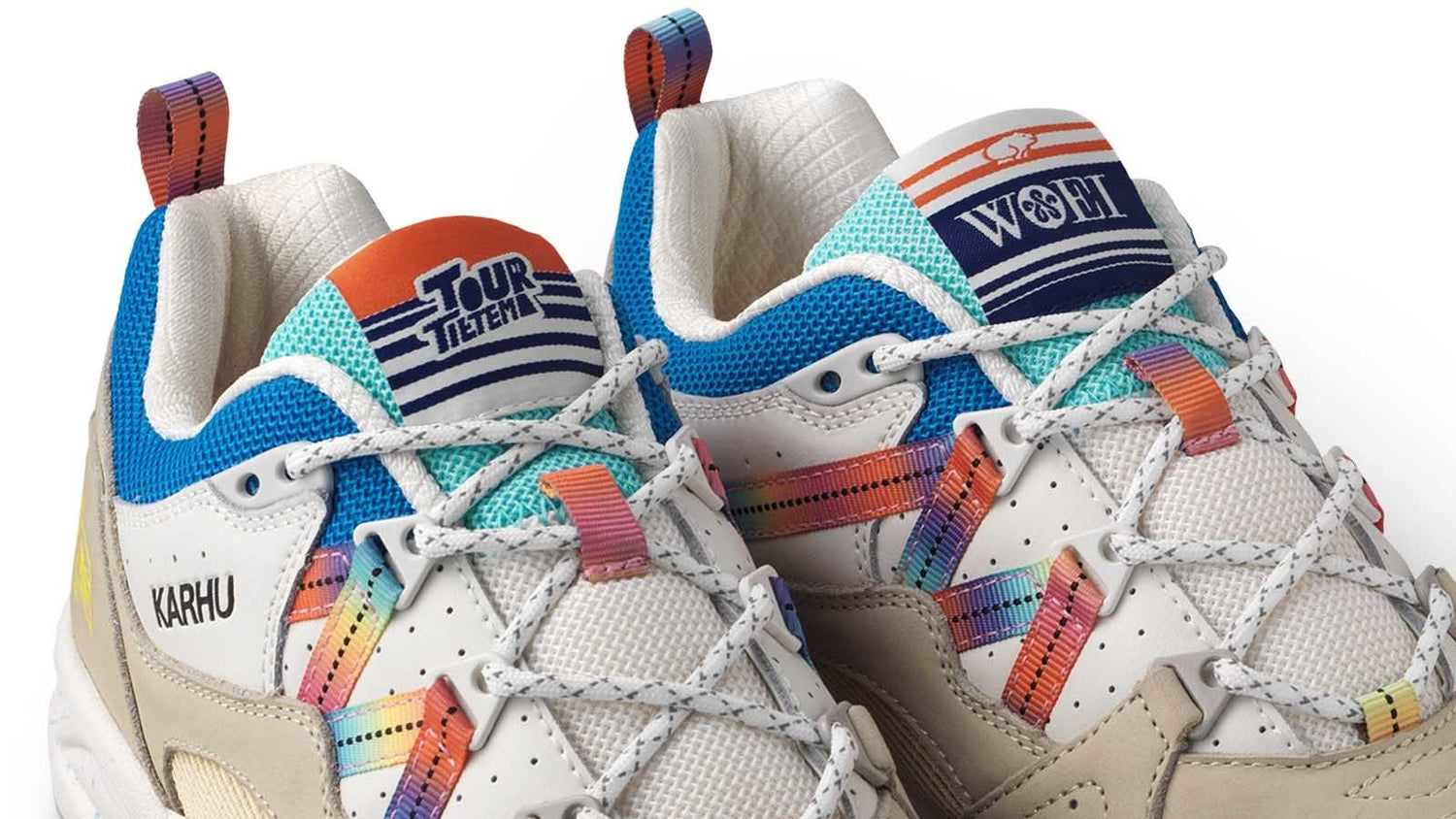 Rockets x Woei x Tour de Tietema for KARHU Fusion 2.0 - Silver Lining / Brilliant Blue