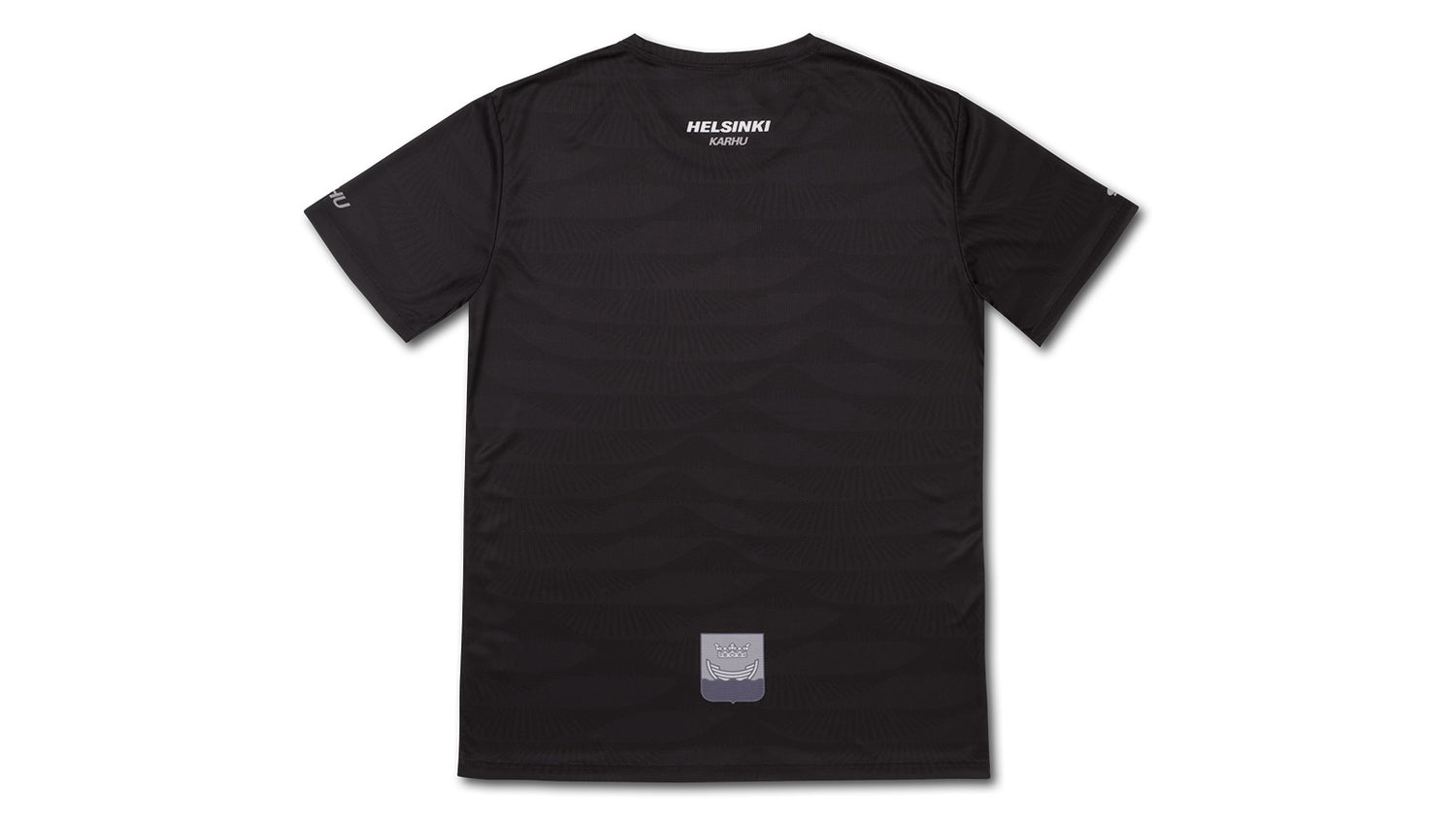 MEN'S RUNNING T–SHIRT - WET WEATHER / BLACK