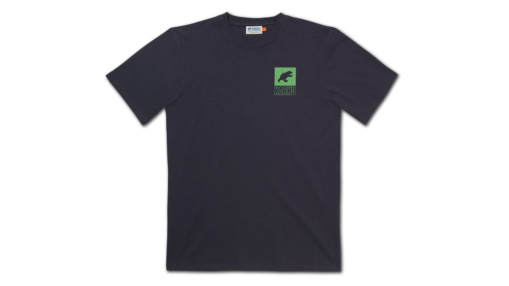 SPORT BEAR LOGO T-SHIRT - NIGHT SKY / SUMMER GREEN