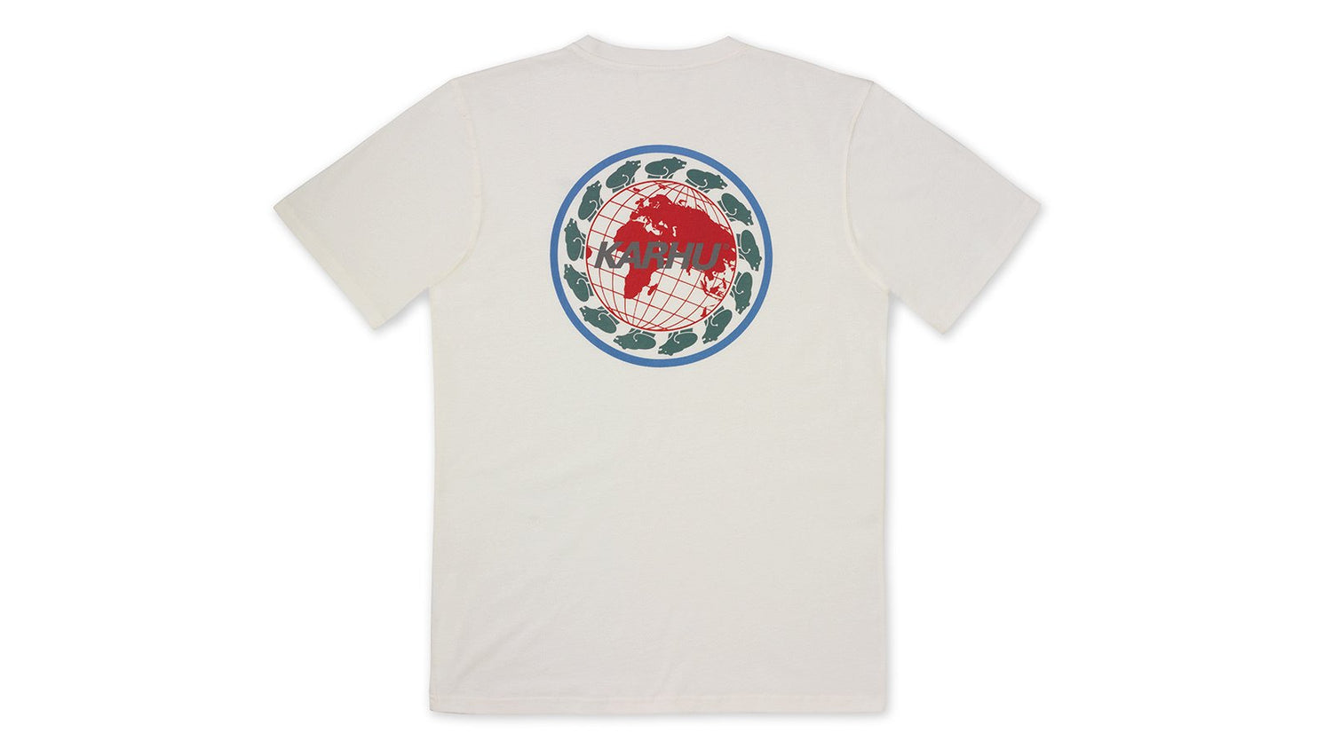 Karhu Karhu worldwide t-shirt - Sugar swizzle / Gull KA00131-SUGU