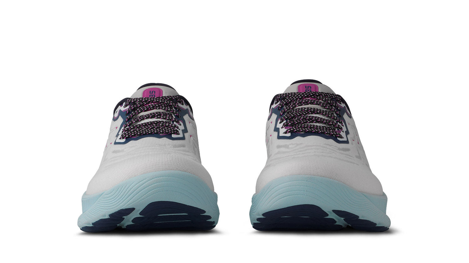 KARHU WOMEN'S IKONI 3.5 - BLANC DE BLANC / ROSE VIOLET | BALANCED RUNNING SHOES