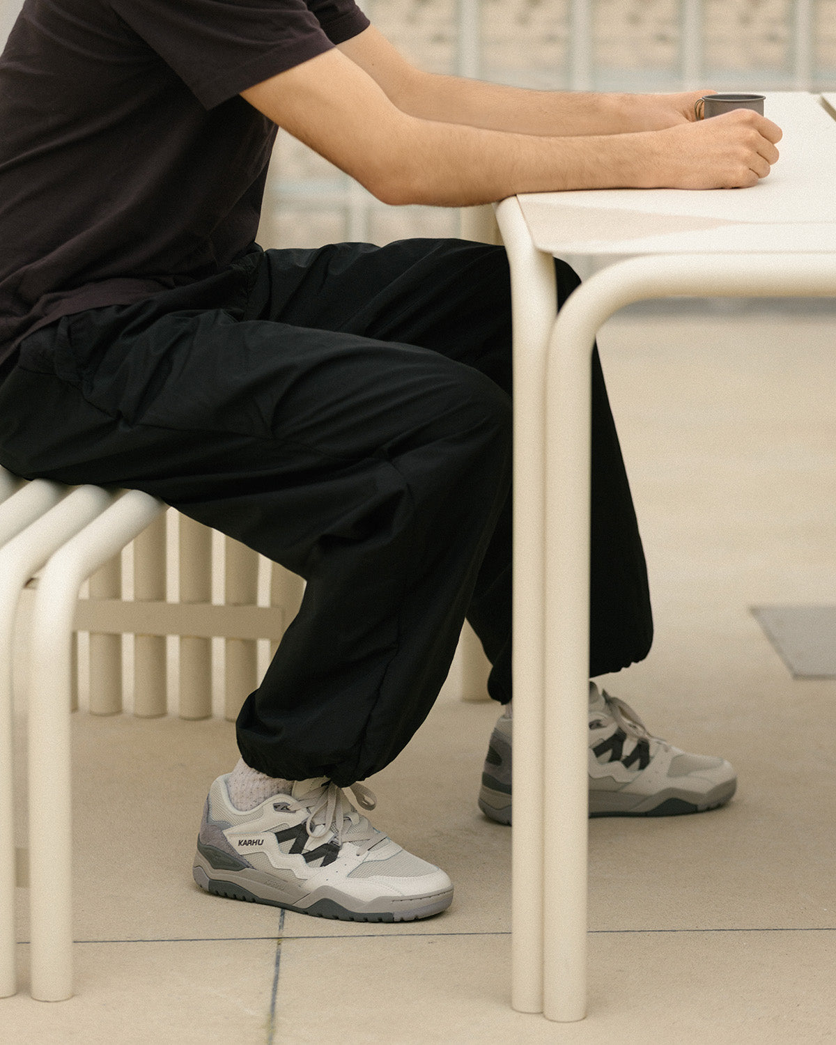 FUSION XT - BLANC DE BLANC / DARK GULL GRAY