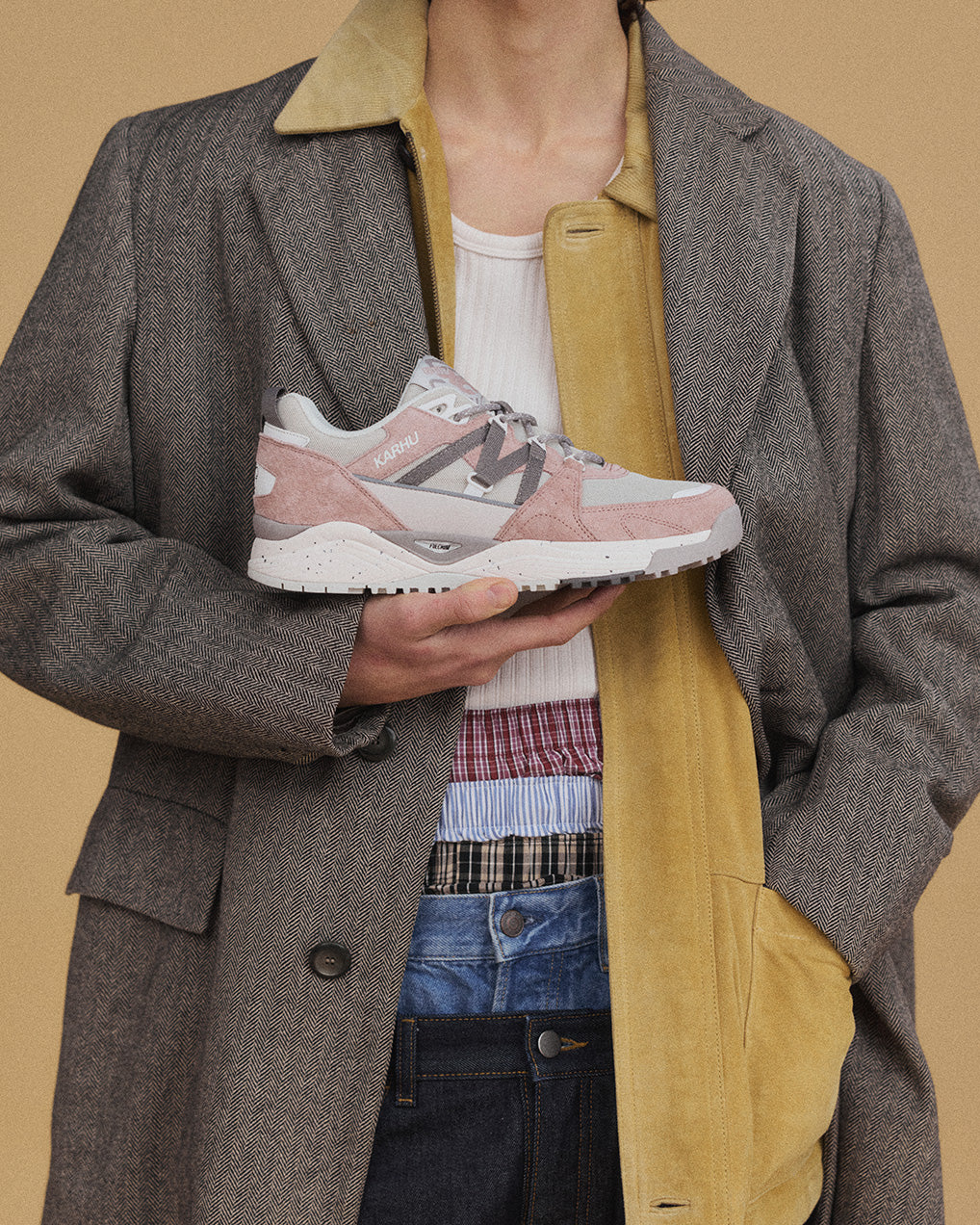 FUSION XC - ADOBE ROSE / DARK GULL GRAY