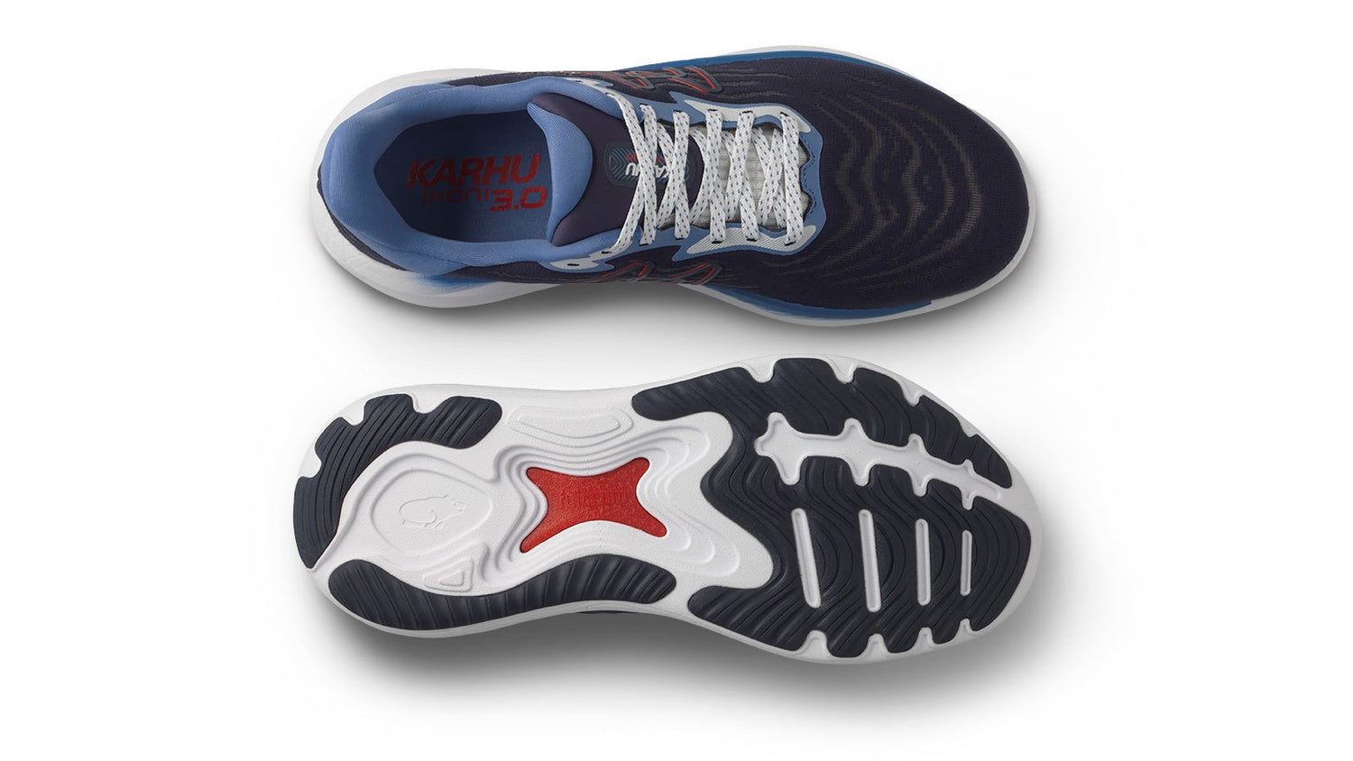 Men's Ikoni 3.0 upper and outsole of running shoe