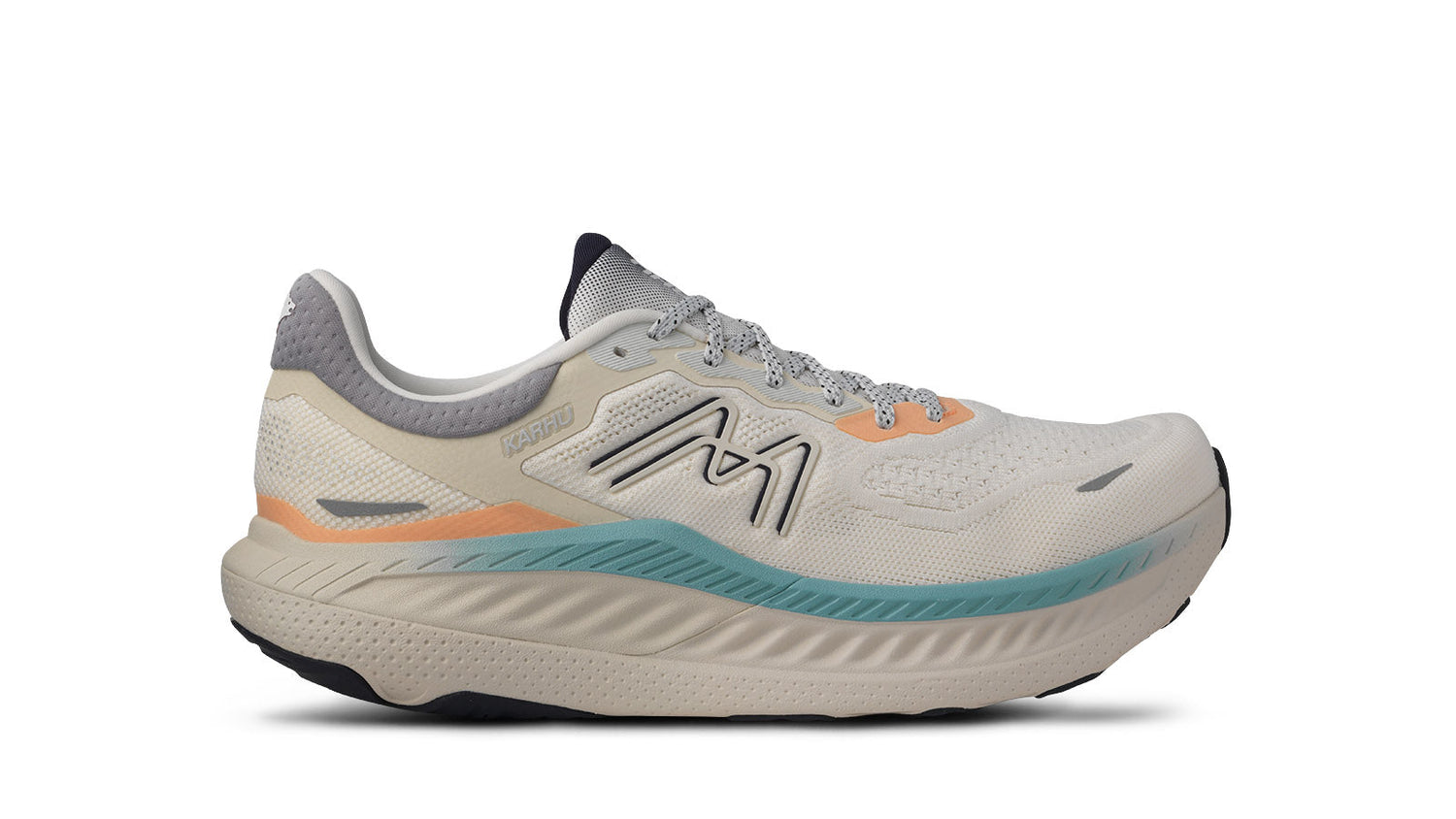 KARHU MEN'S MESTARI RUN 2.0 - EGRET / PEACH COBBLER | CUSHIONED RUNNING SHOE