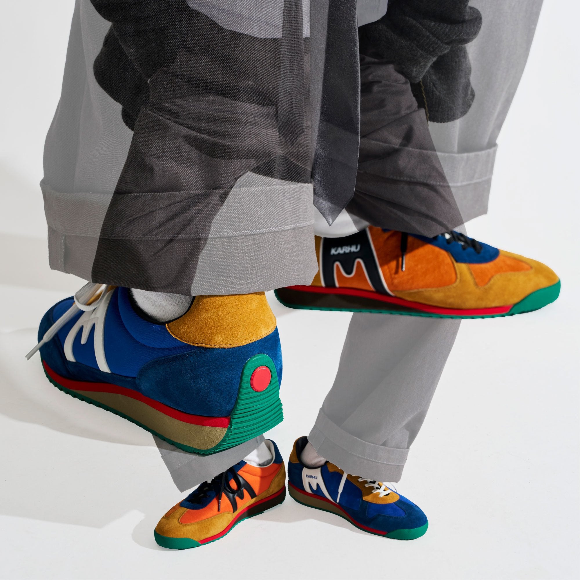 Karhu x Engineered Garments Mestari – Classic Blue / Jaffa Orange