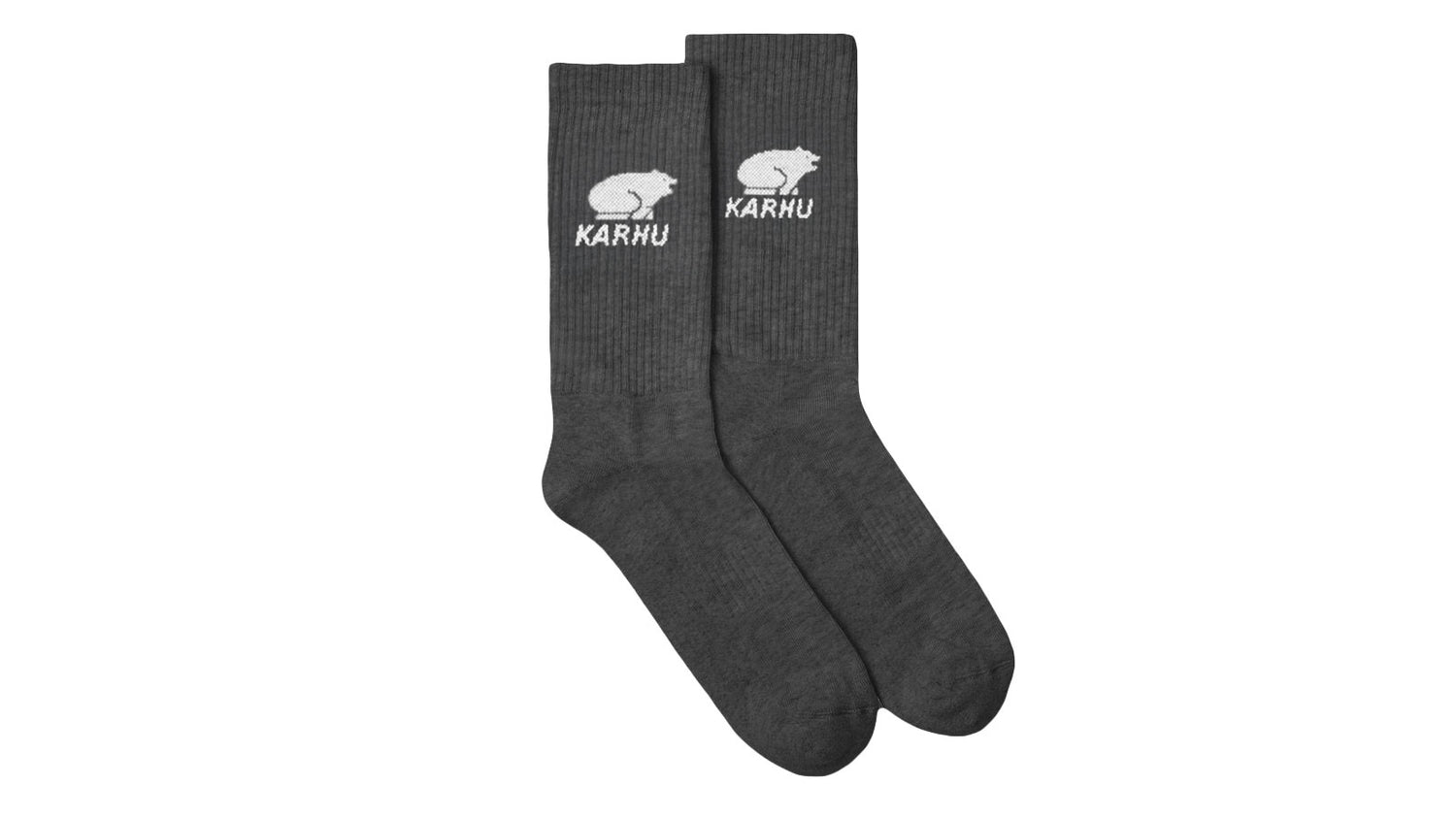 CLASSIC LOGO SOCK - EBONY / ICICLE