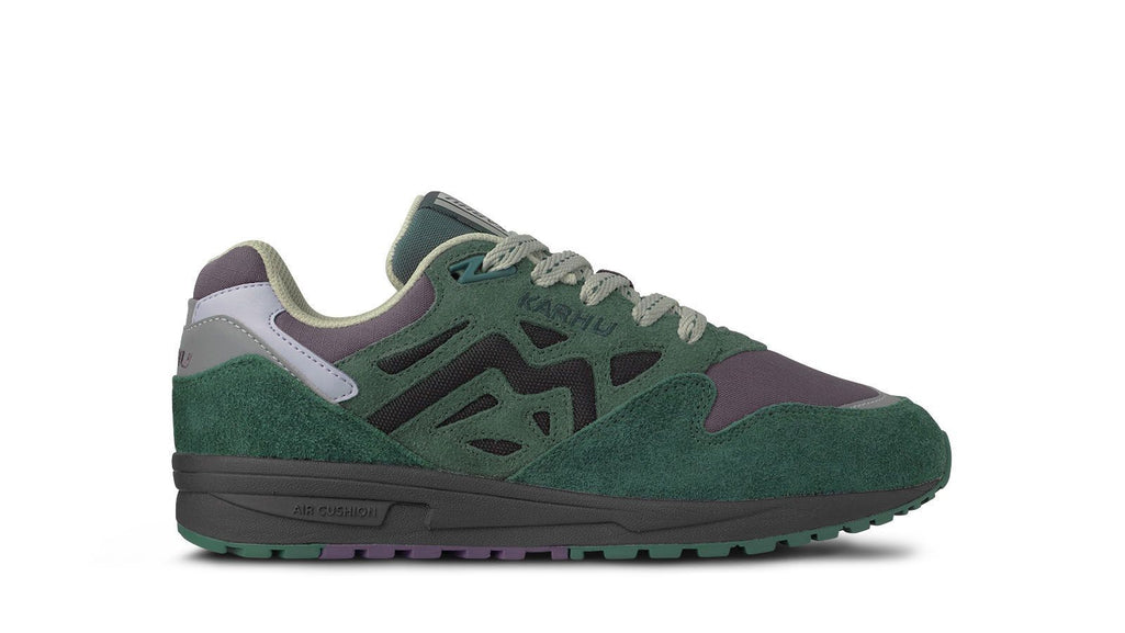 karhu legacy 96 mystic forest pack abbey stone / rain forest sneakers