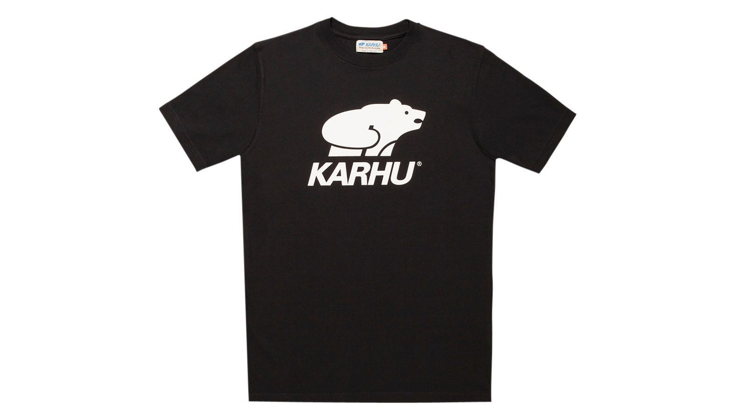 Basic Logo T shirt Black white Karhu United Kingdom Basic Logo T shirt Black white Karhu United Kingdom