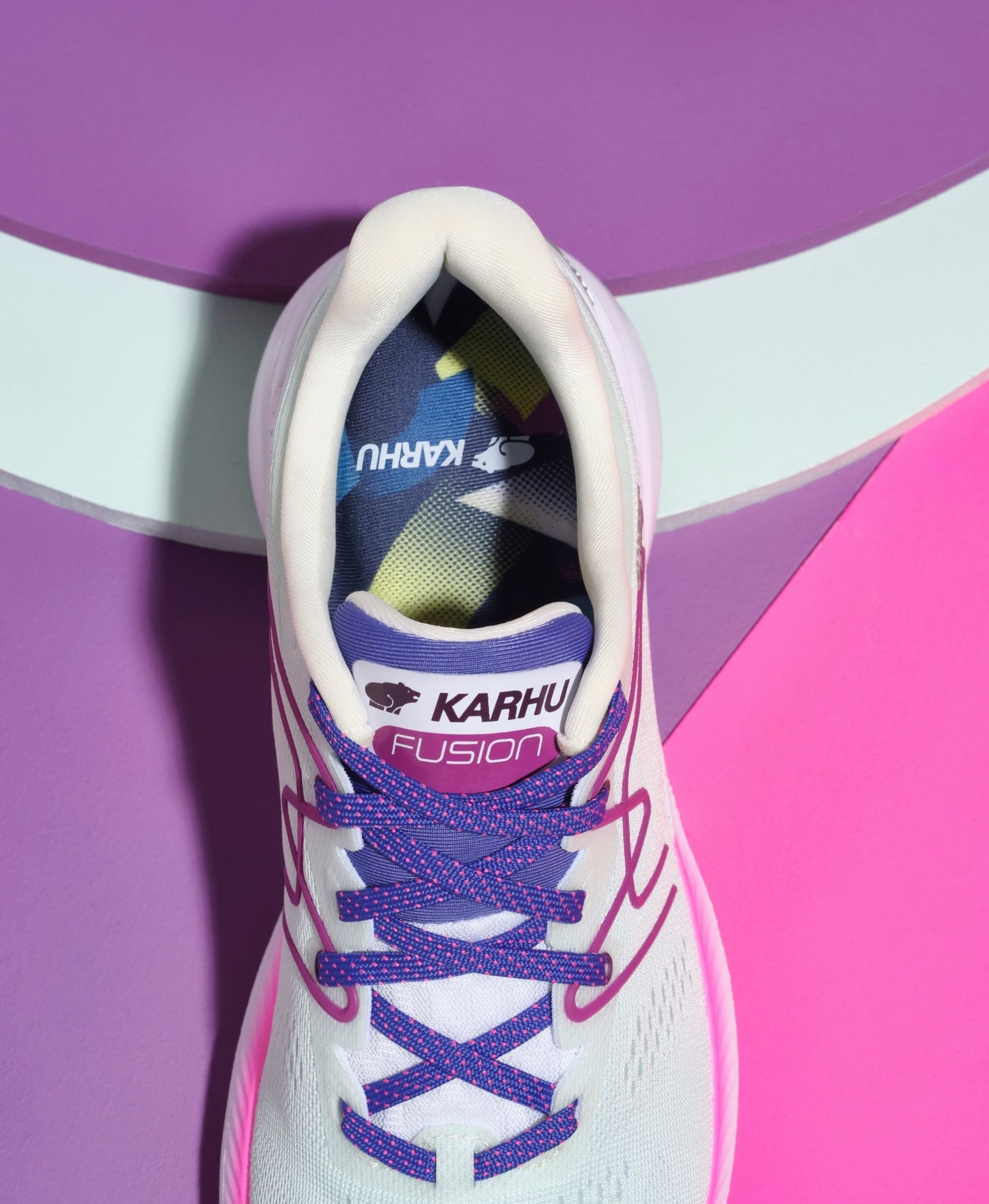WOMEN'S FUSION 3.0 - BILLOWING SAIL / NEON MAGENTA  F200330